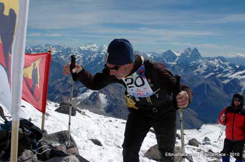 Борис Коршунов на Elbrus Race 2010