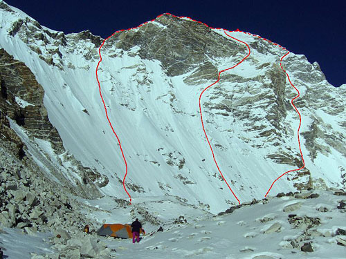 Cho Oyu (slovenian route Kozjek)